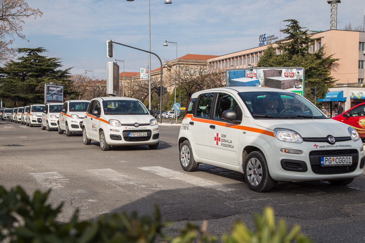 Dom zdravlja Podgorica obezbijedio  14 novih vozila