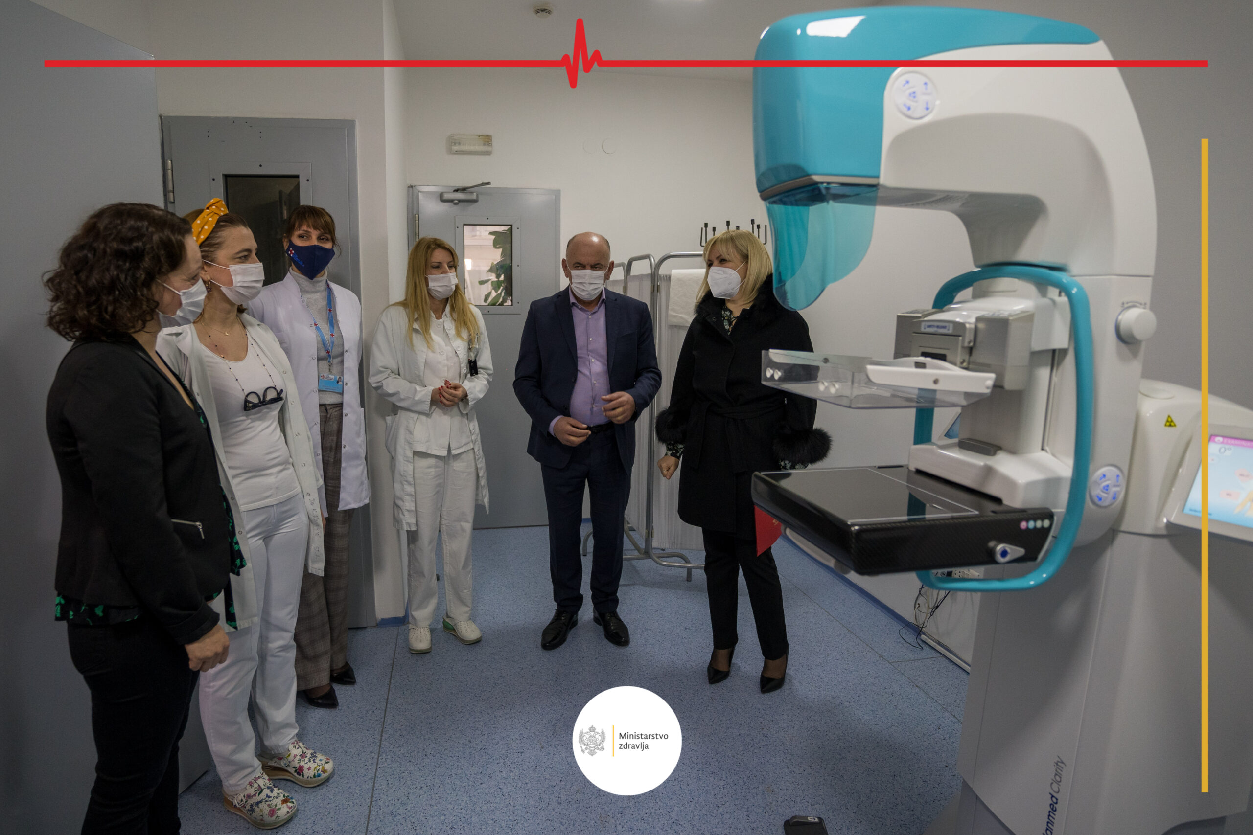 Dom zdravlja Podgorica dobio digitalni mamograf: Unapređenje dijagnostičkih procedura u korist zdravlja građana