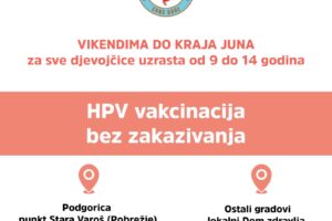 HPV vakcinacija bez zakazivanja – Poster