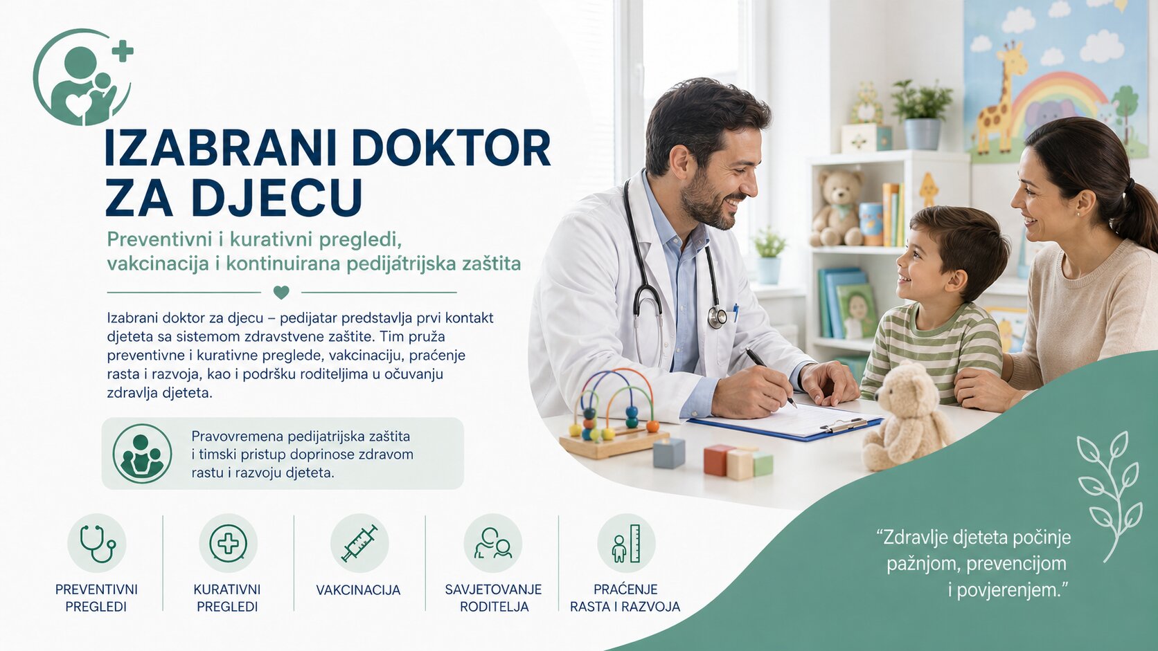 izabrani doktor za djecu